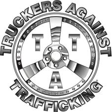 Official Truckers Against Traffic (TAT) Chrome Logo (R)